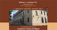 Desktop Screenshot of lockwoodlawutica.com